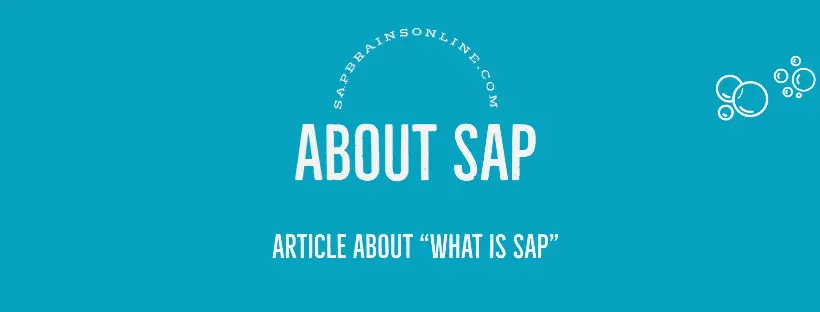 What is SAP? 