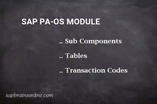 SAP PA-OS module