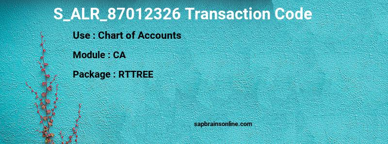 Transaction Chart Of Accounts